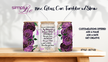 Load image into Gallery viewer, Tumbler 18oz Frosted Glass Can