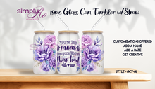 Load image into Gallery viewer, Tumbler 18oz Frosted Glass Can