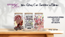 Load image into Gallery viewer, Tumbler 18oz Frosted Glass Can
