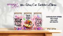 Load image into Gallery viewer, Tumbler 18oz Frosted Glass Can
