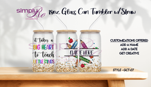 Load image into Gallery viewer, Tumbler 18oz Frosted Glass Can
